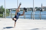 Mickaël Scholl, boulanger, danseur hip-hop