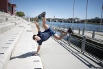 Mickaël Scholl, boulanger, danseur hip-hop