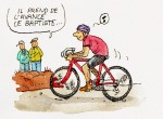 Baptiste en tour de France à vélo